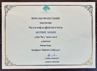 Diplôme certifié par la cadette.