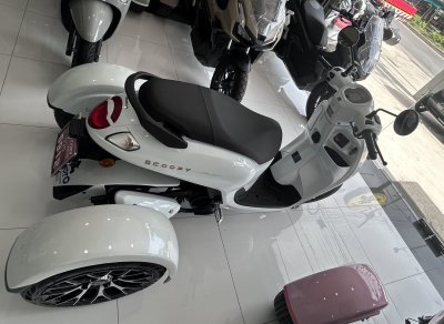 Un scoopy transformé en trike