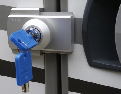 VERROU EXTÉRIEUR/INTÉRIEUR POUR PORTE CELLULE